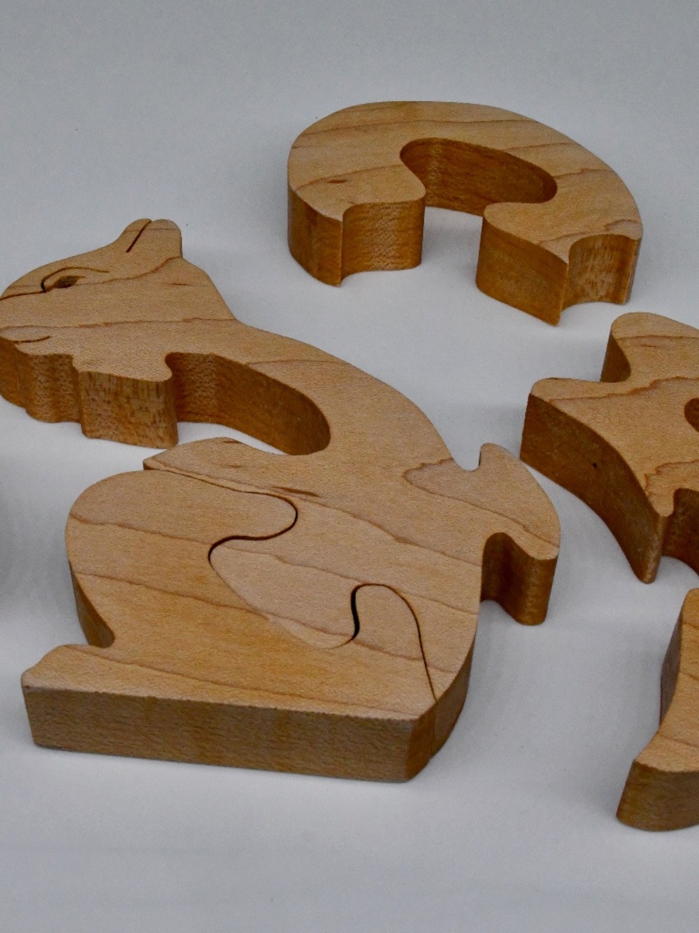 Handcrafted Squirrel Puzzle